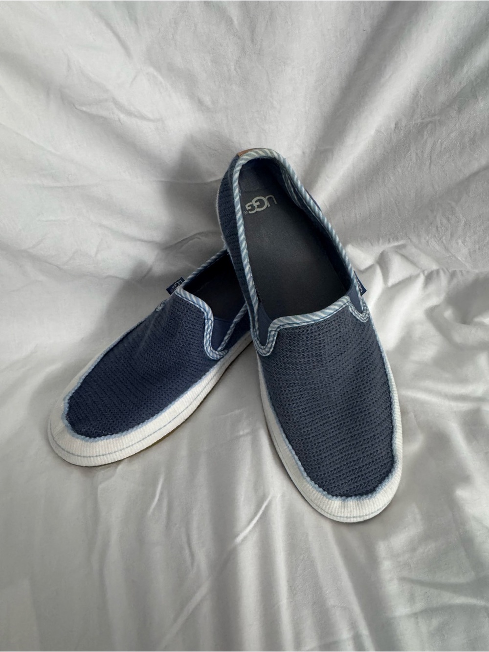 UGG Women’s Navy Slip-On Casual Shoe